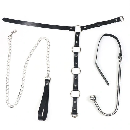 Anal Hooks EverydayUse Anal Kinky and 5853 Collar with Hook Leash 0111